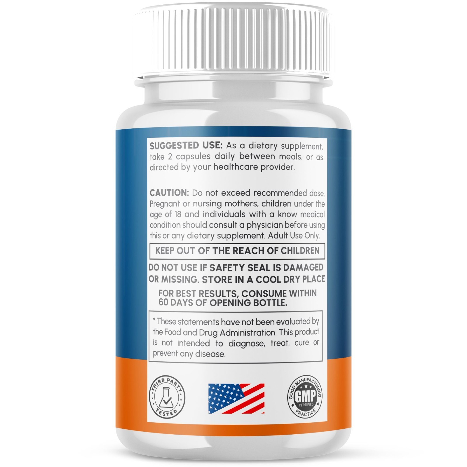 (2 Pack) Neuro Salt Nootropic All Natural Brain Supplement NeuroSalt 120 Capsule