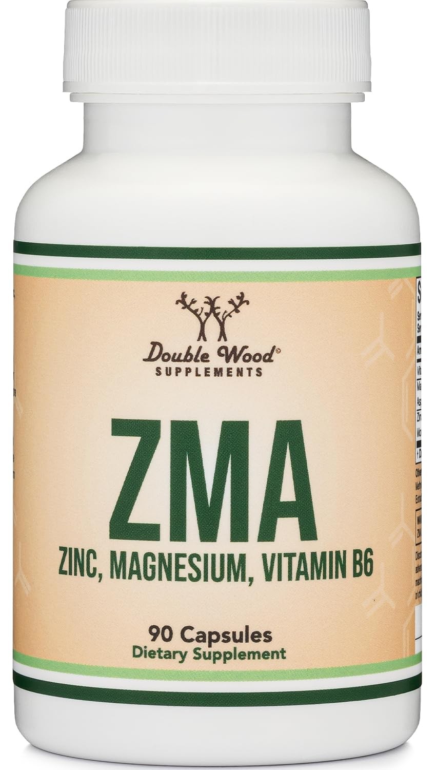 ZMA Supplement for Men and Women (Over 100% Daily Value 90 Count (Pack of 1)