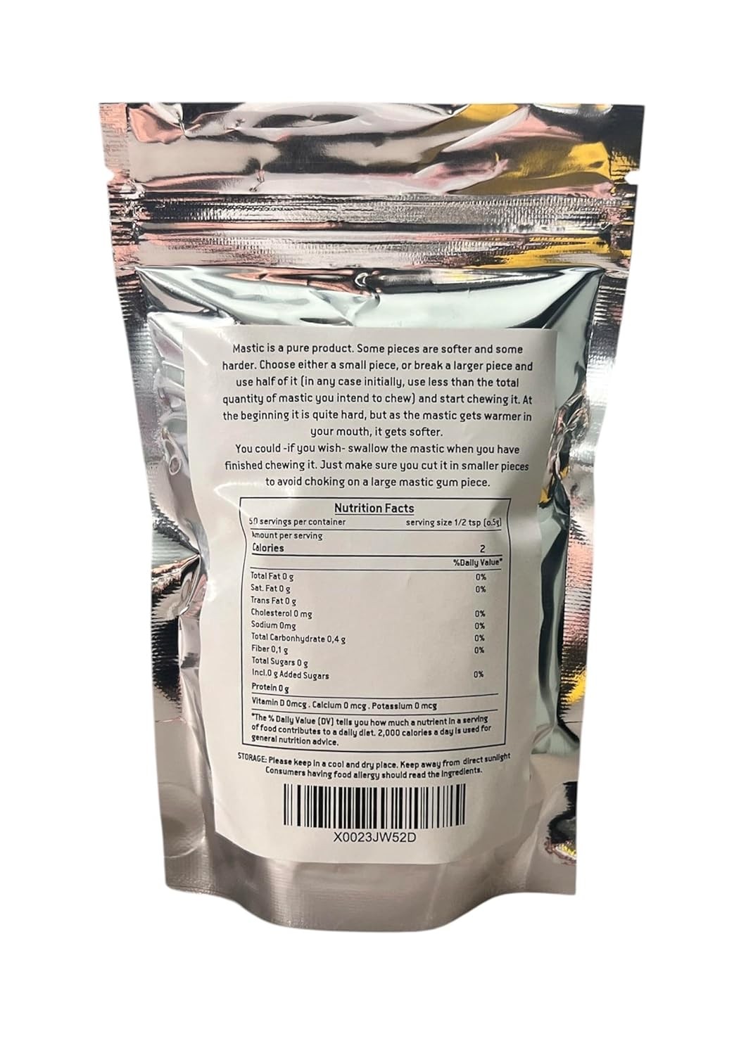 100% Pure Mastic Gum – Chios Mastiha Medium Tears 25g (0.88oz) Pack