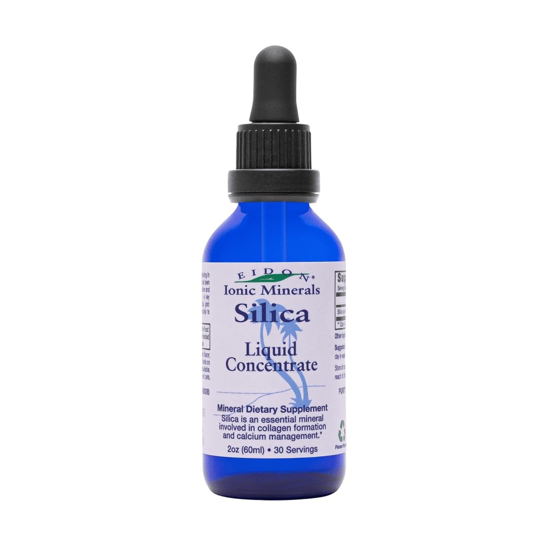 Eidon Liquid 2.04 Fl Oz (Pack of 1), Silica Mineral Supplement, 2 Ounce
