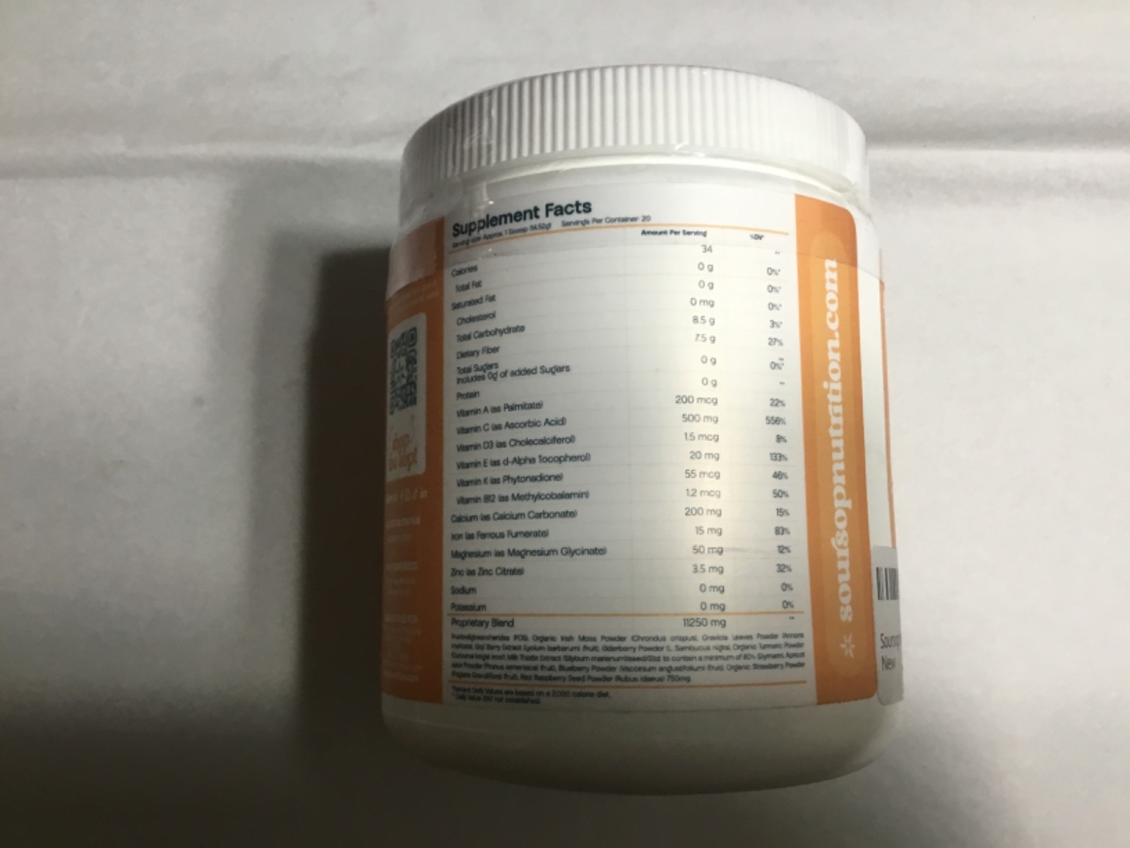 NEW Sealed Soursop Nutrition Pumpkin Power Shake Cell + Immunity Exp. 12/2025
