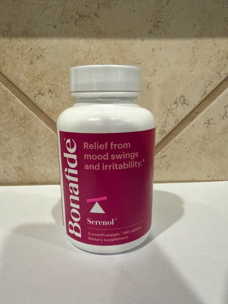 Bonafide Serenol Hormonal Mood Relief 3-Month Supply 180 Tablets 10/2026