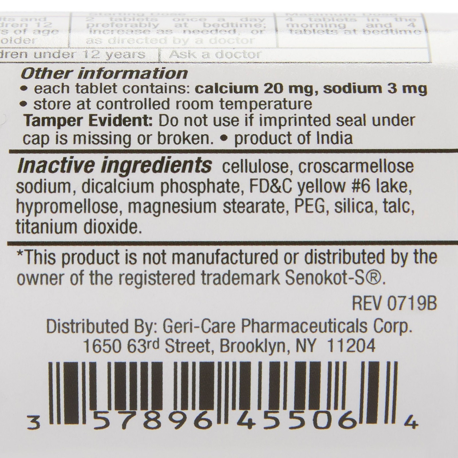 HEALTH STAR Tablet 455-06-HST 1 Bottle 60 per Bottle