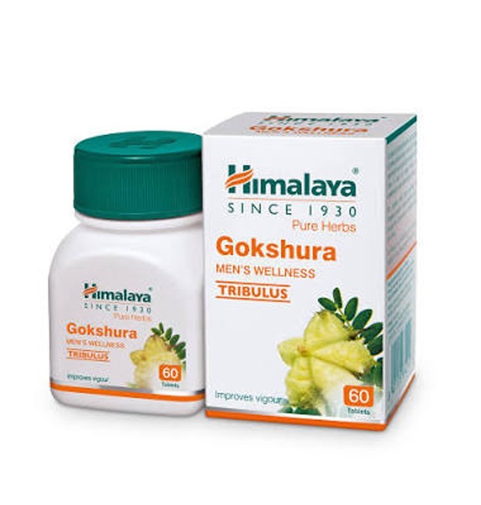 2 BOX HIMALAYA GOKSHURA MEN’S WELLNESS IMPROVES VIGOUR | TRIBULUS | 60 TABLETS