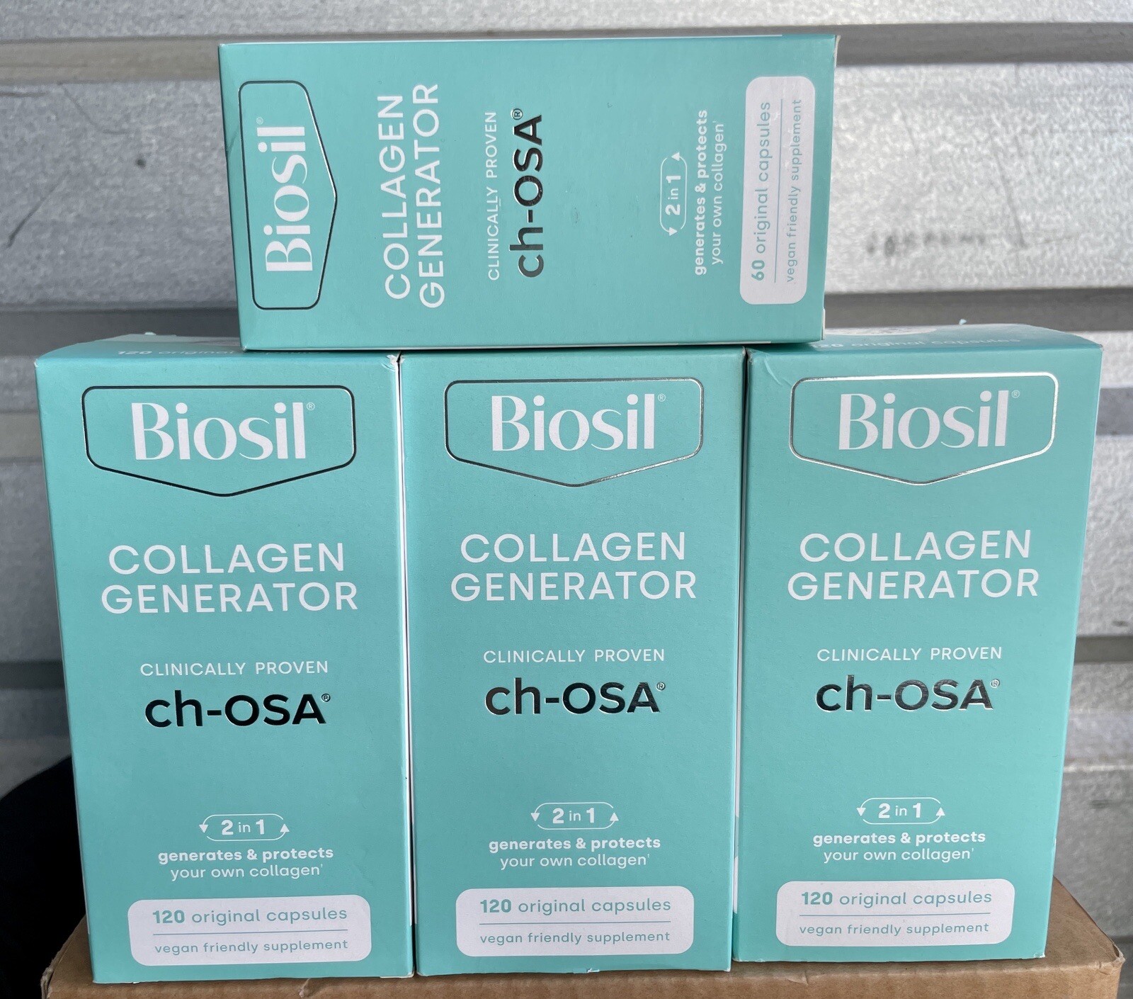 BioSil by Natural Factor – 3 x 120 Caps – Plus Free Bonus 60 Caps – $31.99 Each!