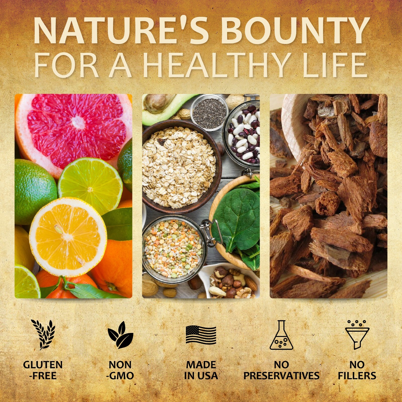 Quinine with Zinc Vitamin D3 and Vitamin C Body Guard Immune Defense 60caps