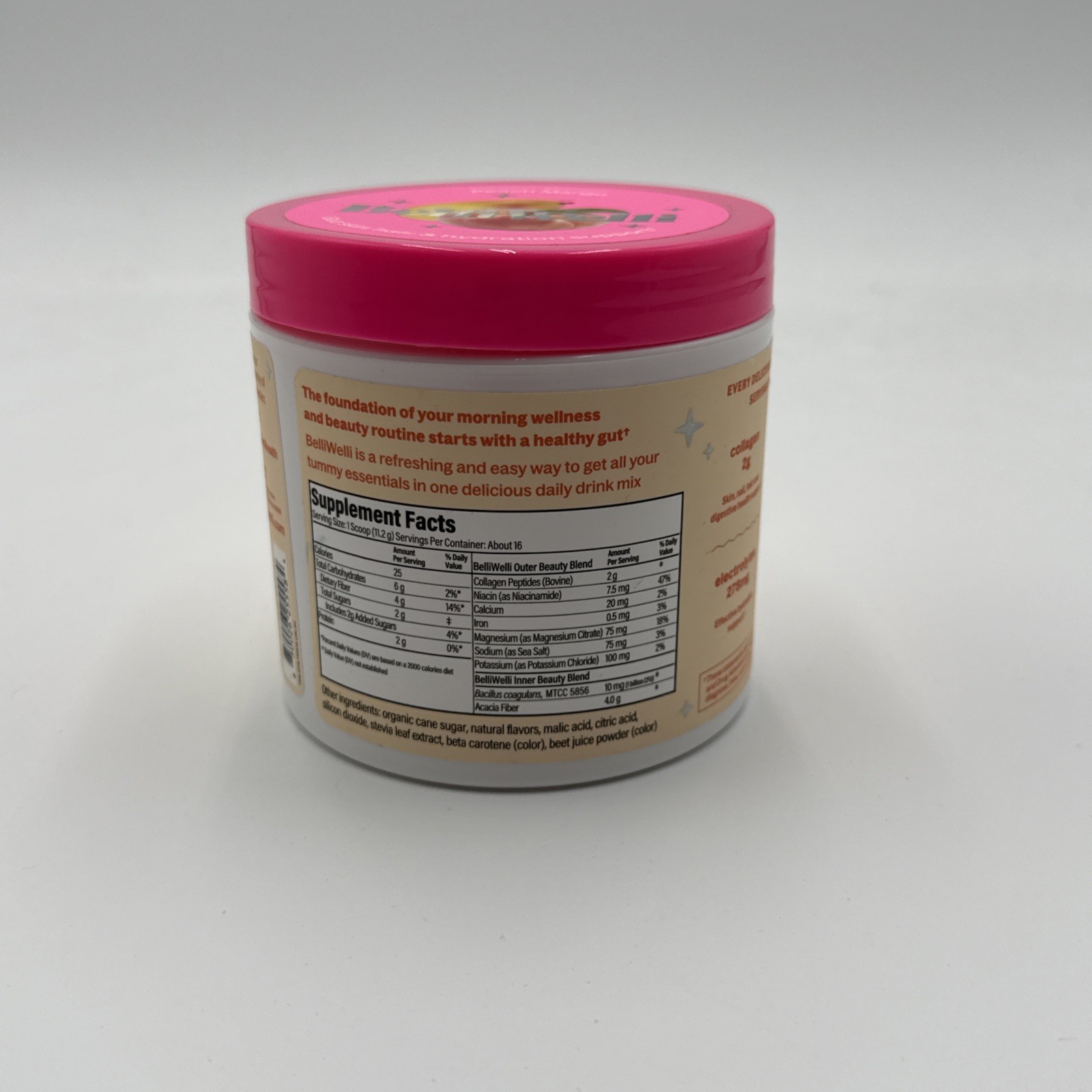 BelliWelli Fiber Supplement for Women & Men – Premium 6.3 Ounce (Pack of 1)