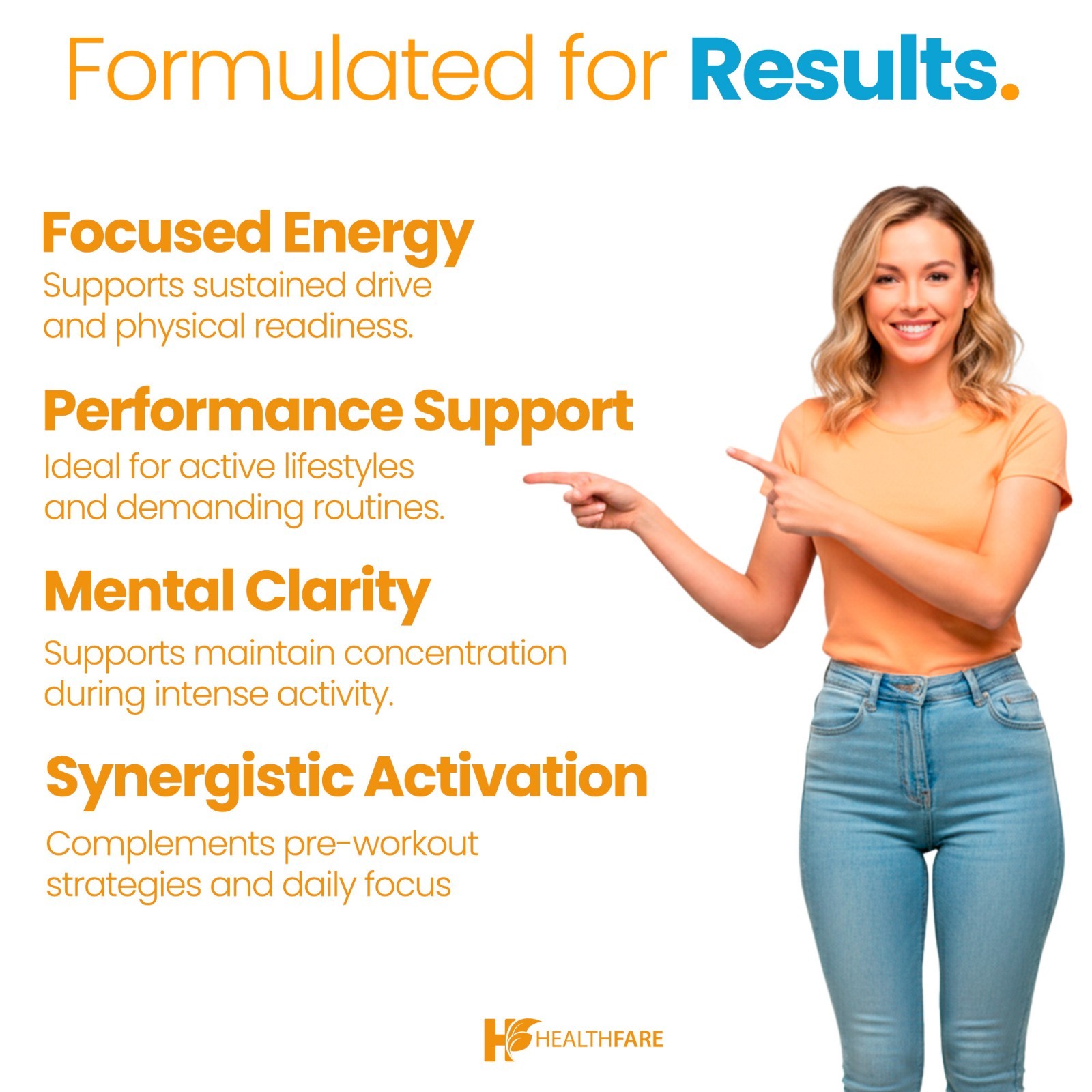 Healthfare Yohimbine HCL 10mg | 240 Capsules Support Energy Max Potency Formula