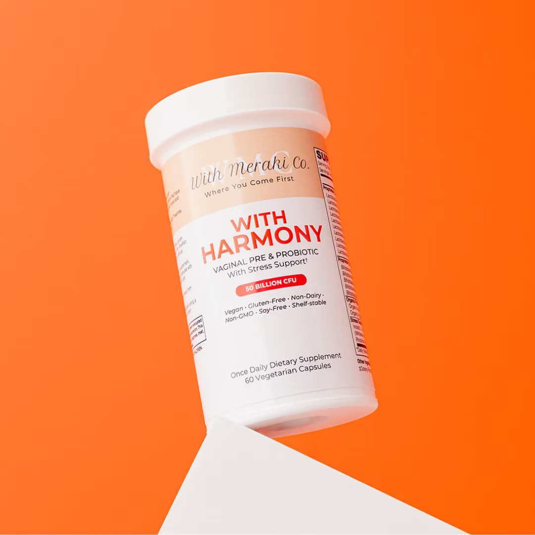 With Harmony Womans Vaginal Probiotics pH Balanced UT, Compare to Radiancy 60 CT