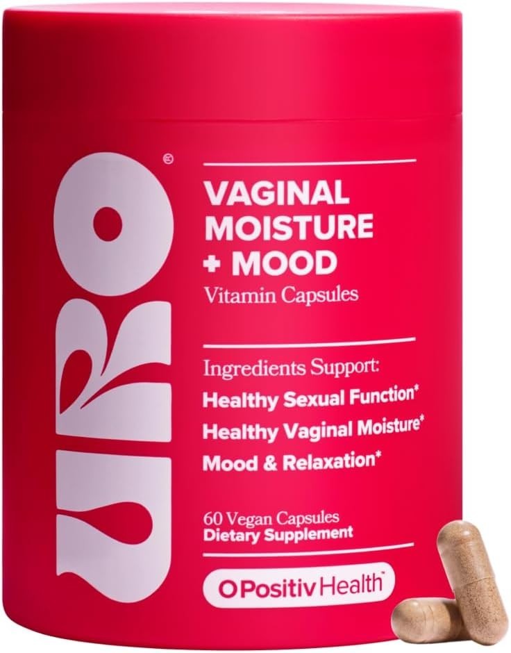 URO Vaginal Moisture & Mood – Formulated to Support Vaginal Moisture, Mood & …
