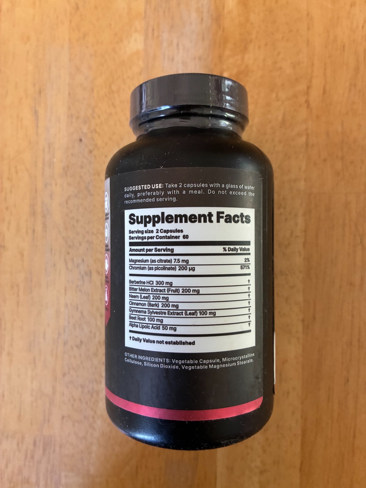 BLife Berberine Blood Sugar Support Glucose Weight Management 120 Caps 300mg