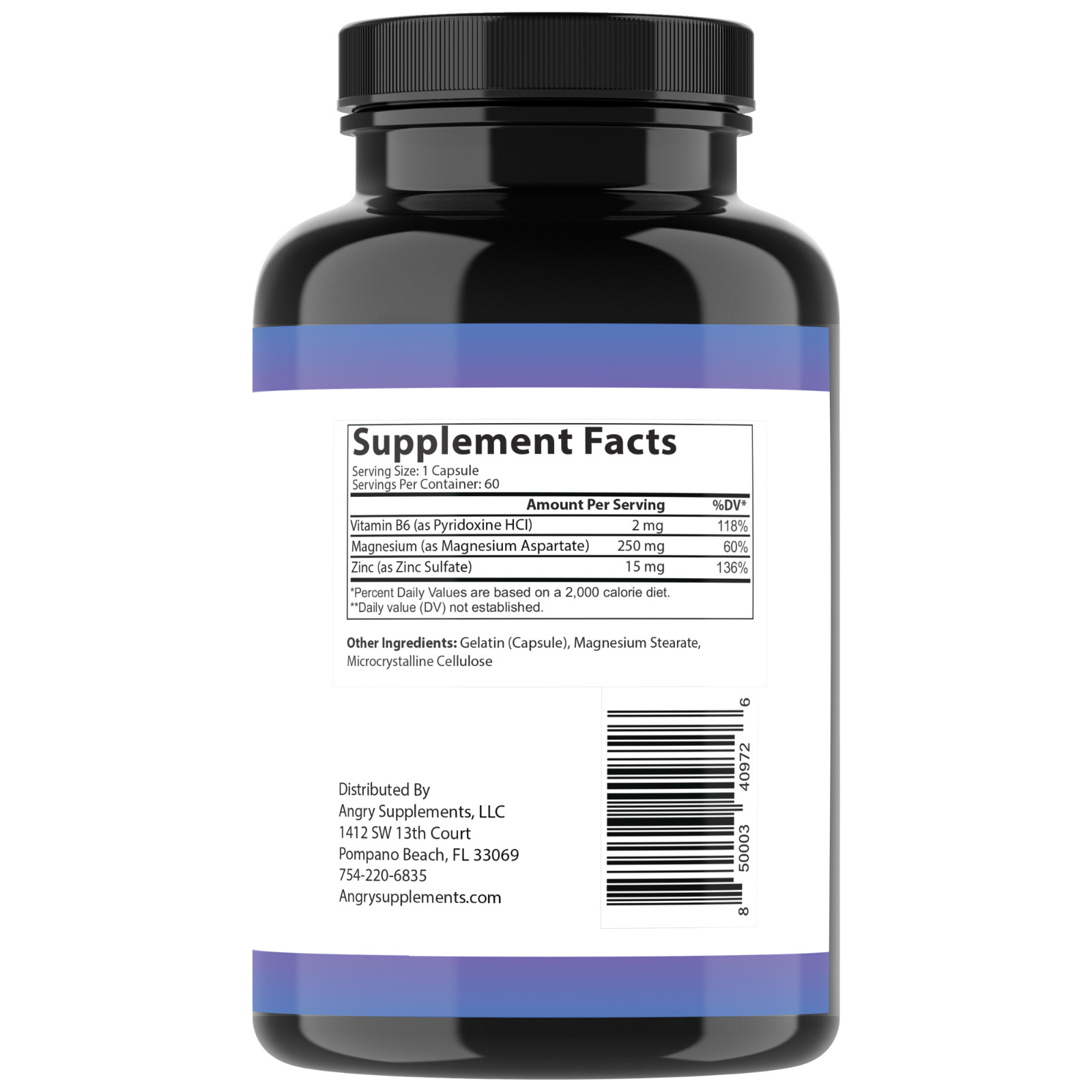 JUST PURE ZINC WITH MAGNESIUM & B6 IMMUNE SYSTEM & MOOD SUPPORT COMBO 2PK