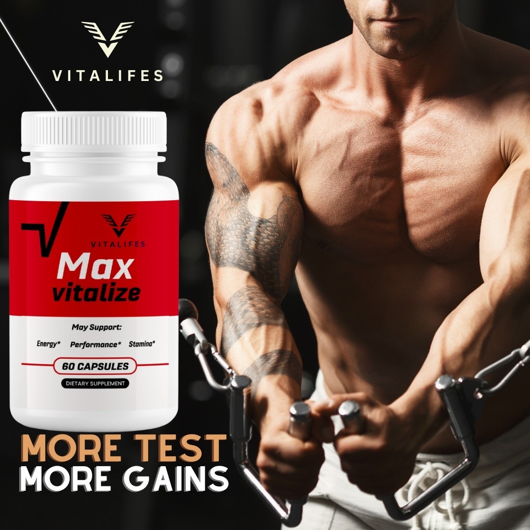 (5 Pack) Max Vitalize Advanced Male Support Supplement MaxVitalize 300 Capsules