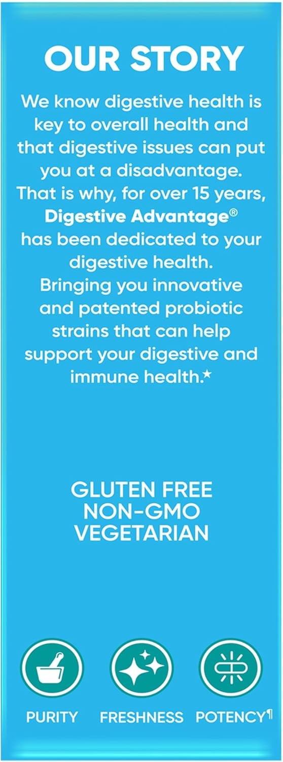 IBS Daily Probiotic Capsules for Digestive Health & Gut Health