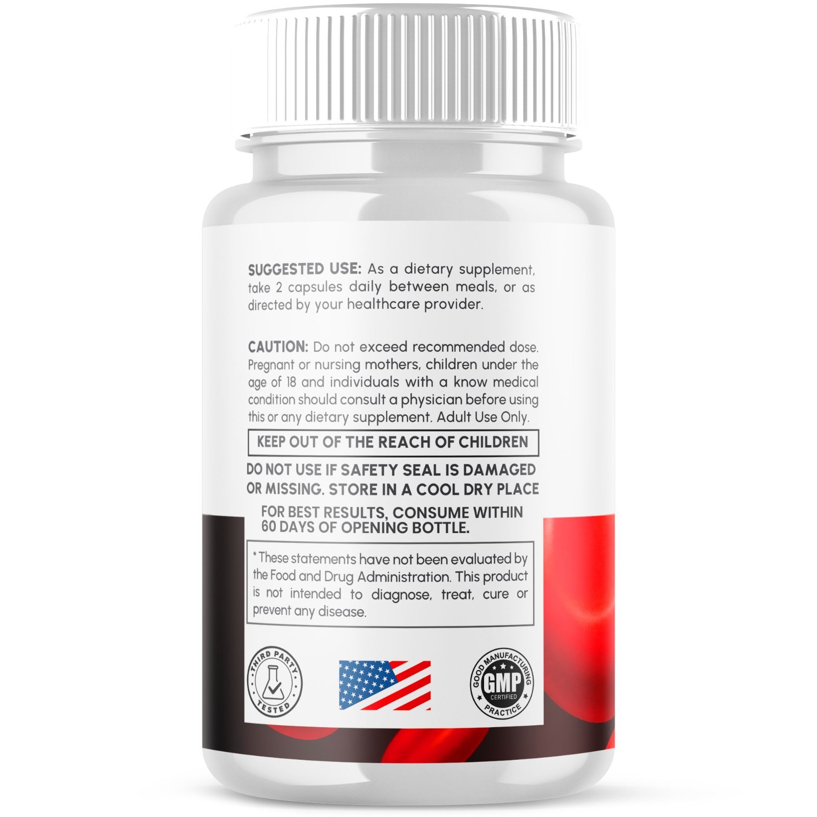 (3 Pack) Bloodpril Advanced Blood Health Support Formula Blood Pril 180 Capsules
