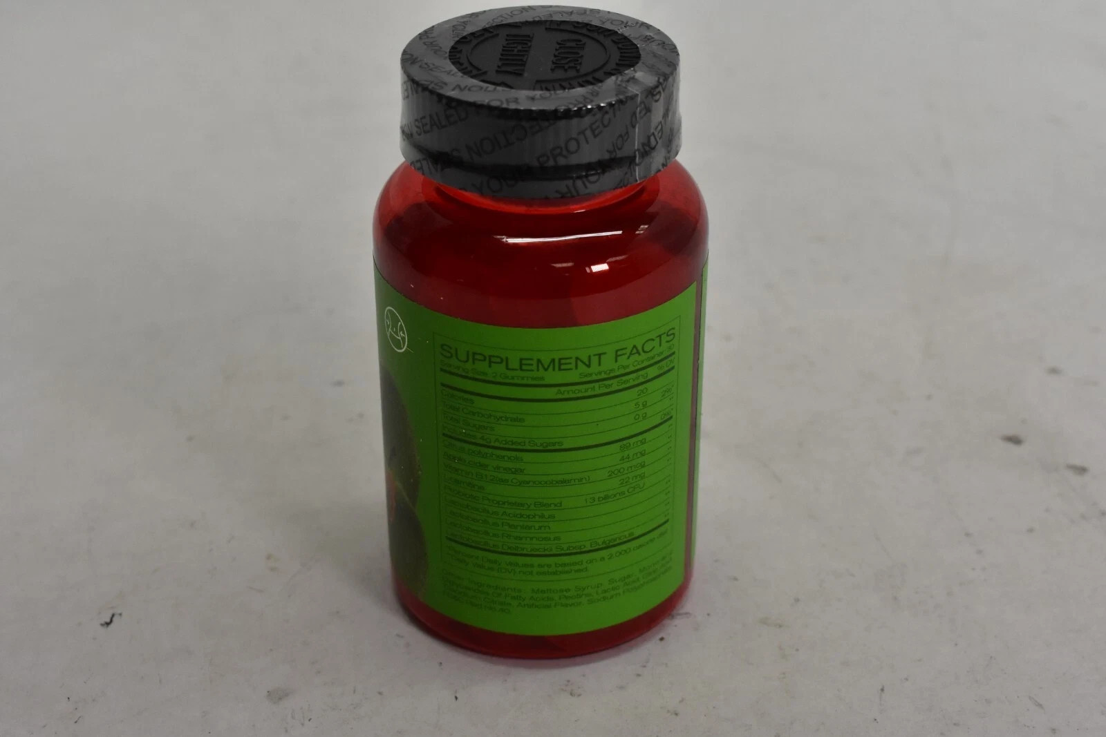Apple 3PCS Cider Vinegar B12 Multivitamin-Apple Cider Vinegar Gummies-60Gummies