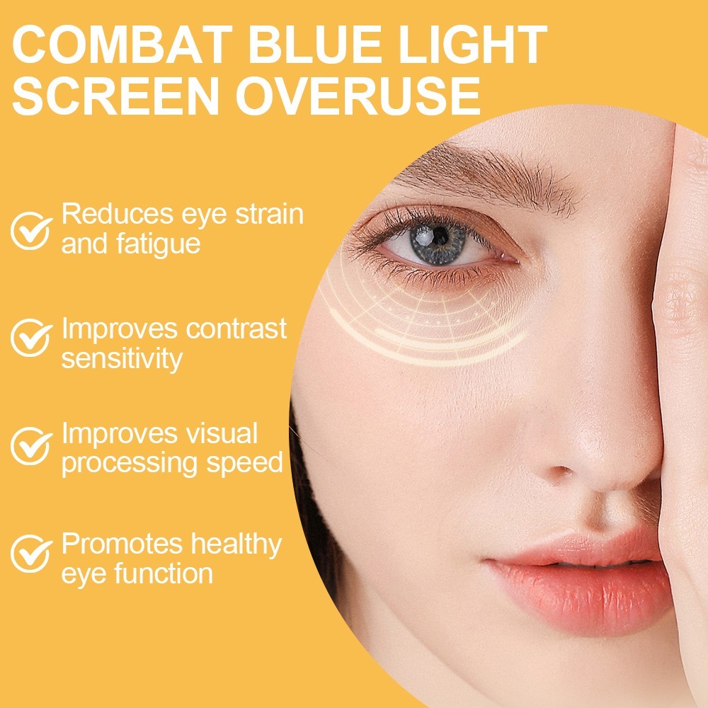 Eye Health Supplement w/ Lutein and Zeaxanthin for Vision Care & Eye Strain