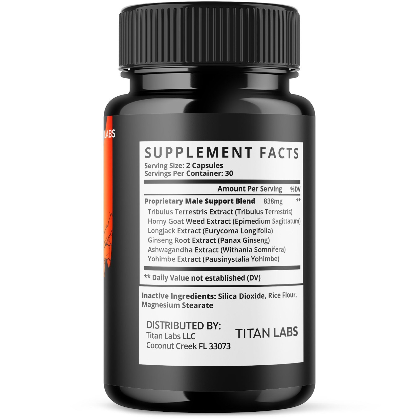 (1 Pack) Primal Storm Advanced Male Support Supplement PrimalStorm 60 Capsules
