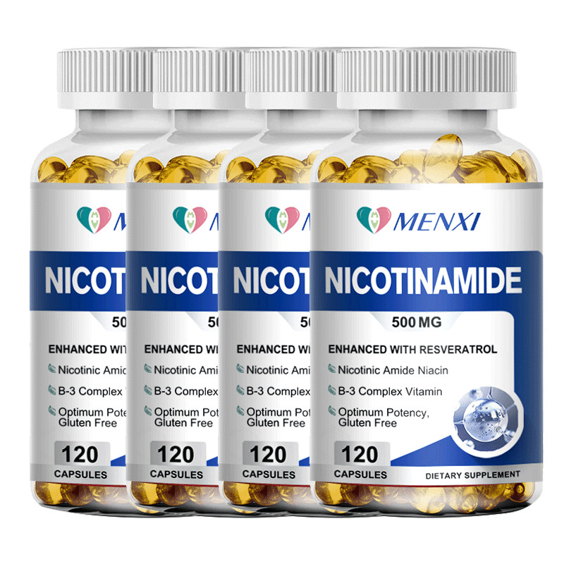 Nicotinamide 500mg Vitamin B3 Supplement – Energy Support Skin Health by MENXI