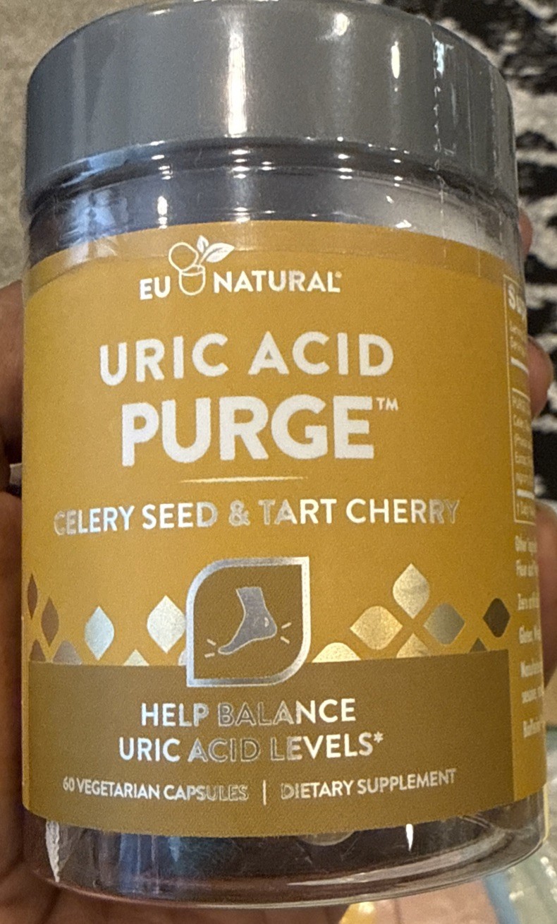 Uric Acid Purge™, Celery Seed & Tart Cherry, 60 Vegetarian Capsules