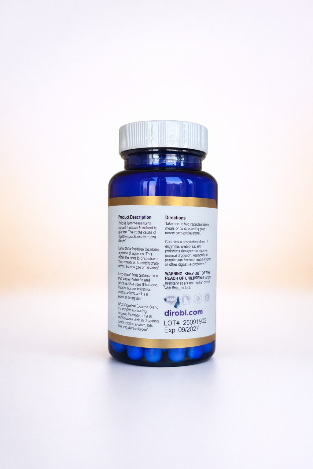 DIROBI Eat Anything Rx® | Xylose Isomerase Digestive Enzymes 60ct 🔥AUTHENTIC!🔥