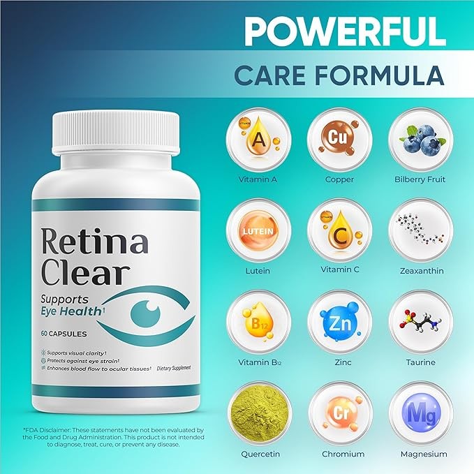 Vision Restoration Capsules – Protective Effect – Promotes Eye Cell Growth