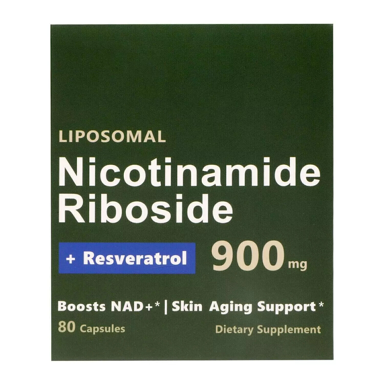 900mg Liposomal Nicotinamide Riboside – NAD+ Boosting Supplement