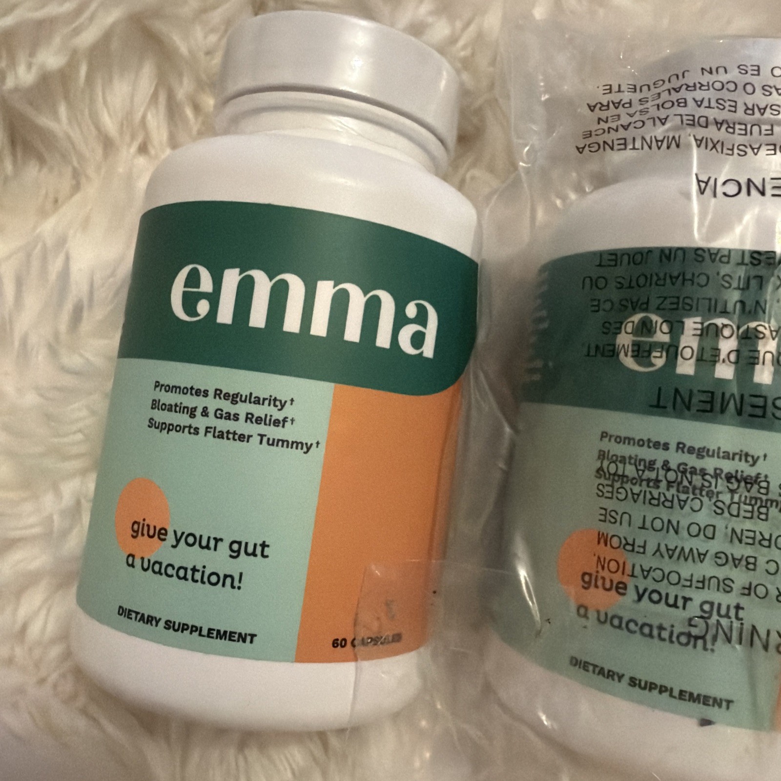 EMMA Gut Health Gas & Bloating Relief Constipation Leaky Gut Repair Exp 5/25 b2