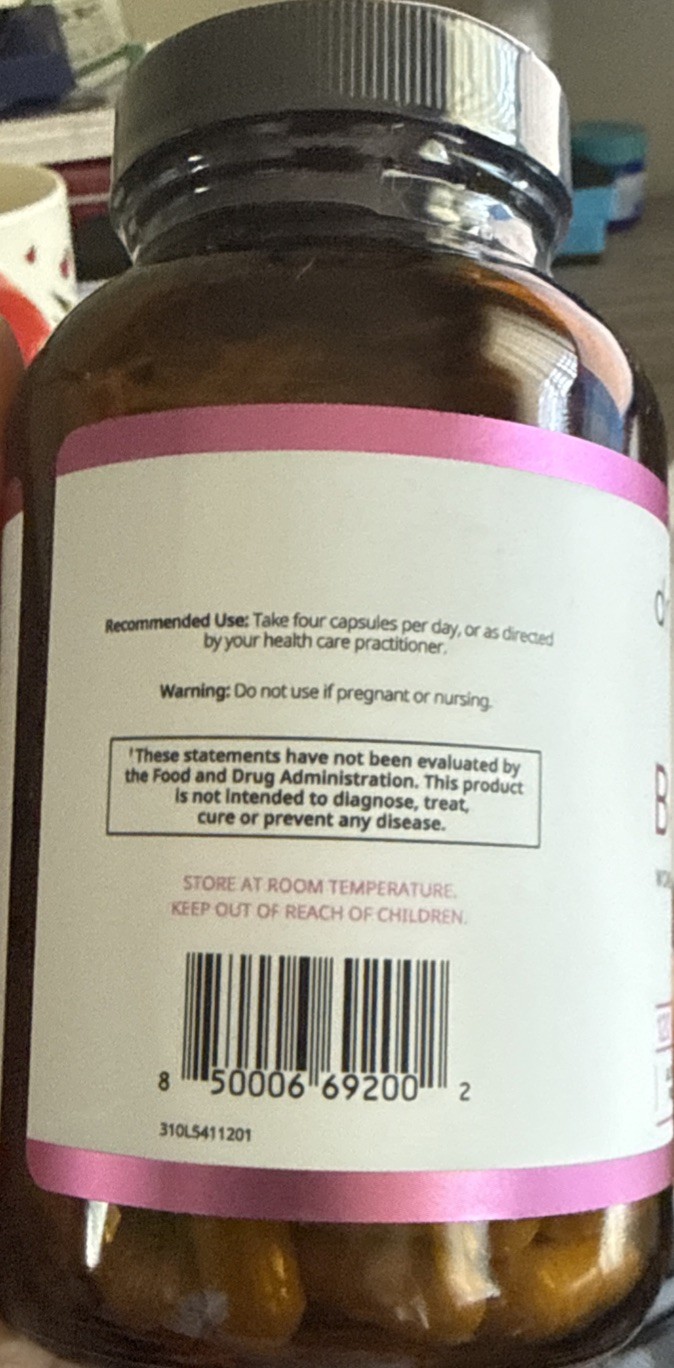 Dr. Brighten Balance Hormone Support Women Chasteberry DIM Vegan Non-GMO