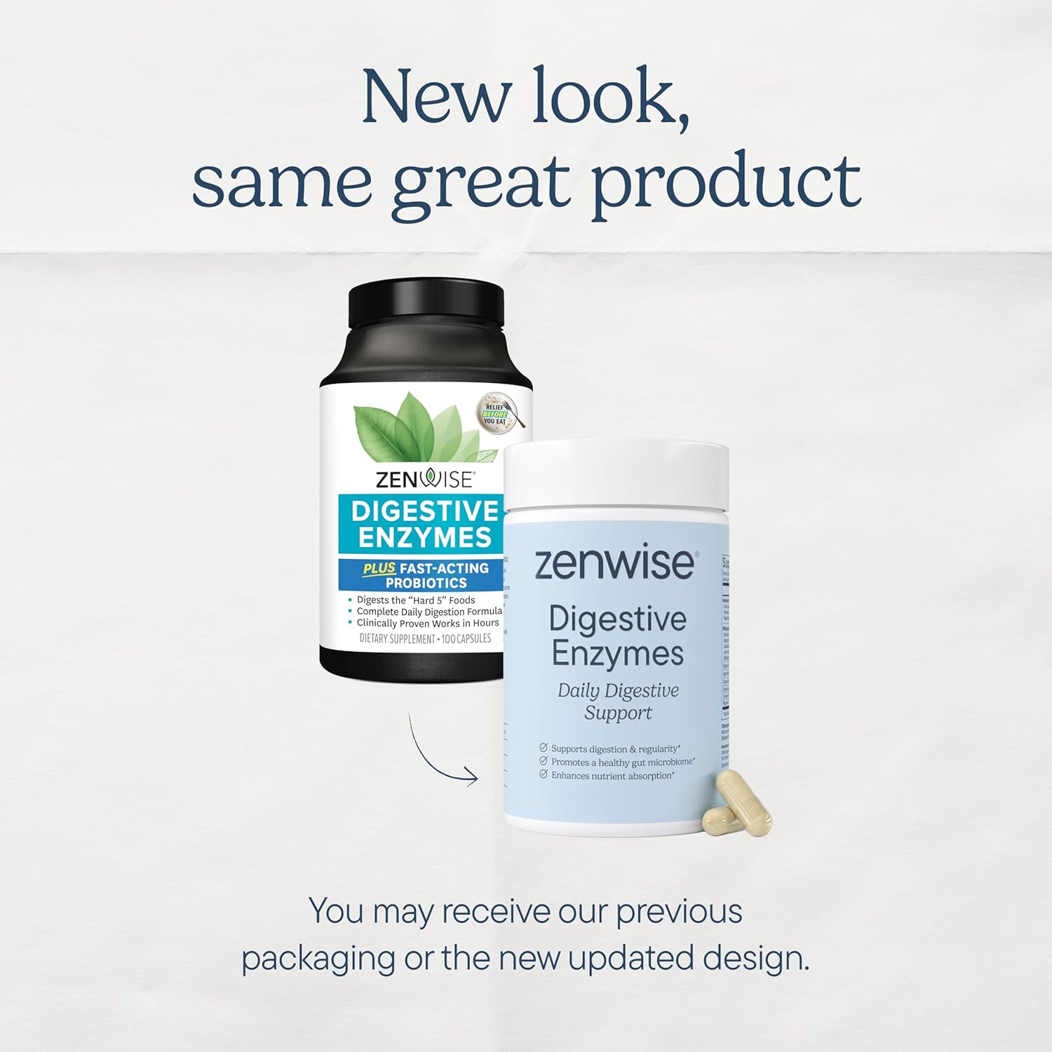 Zenwise Health Digestive Enzymes with Bromelain & Papaya – Multi Enzymes Digesti
