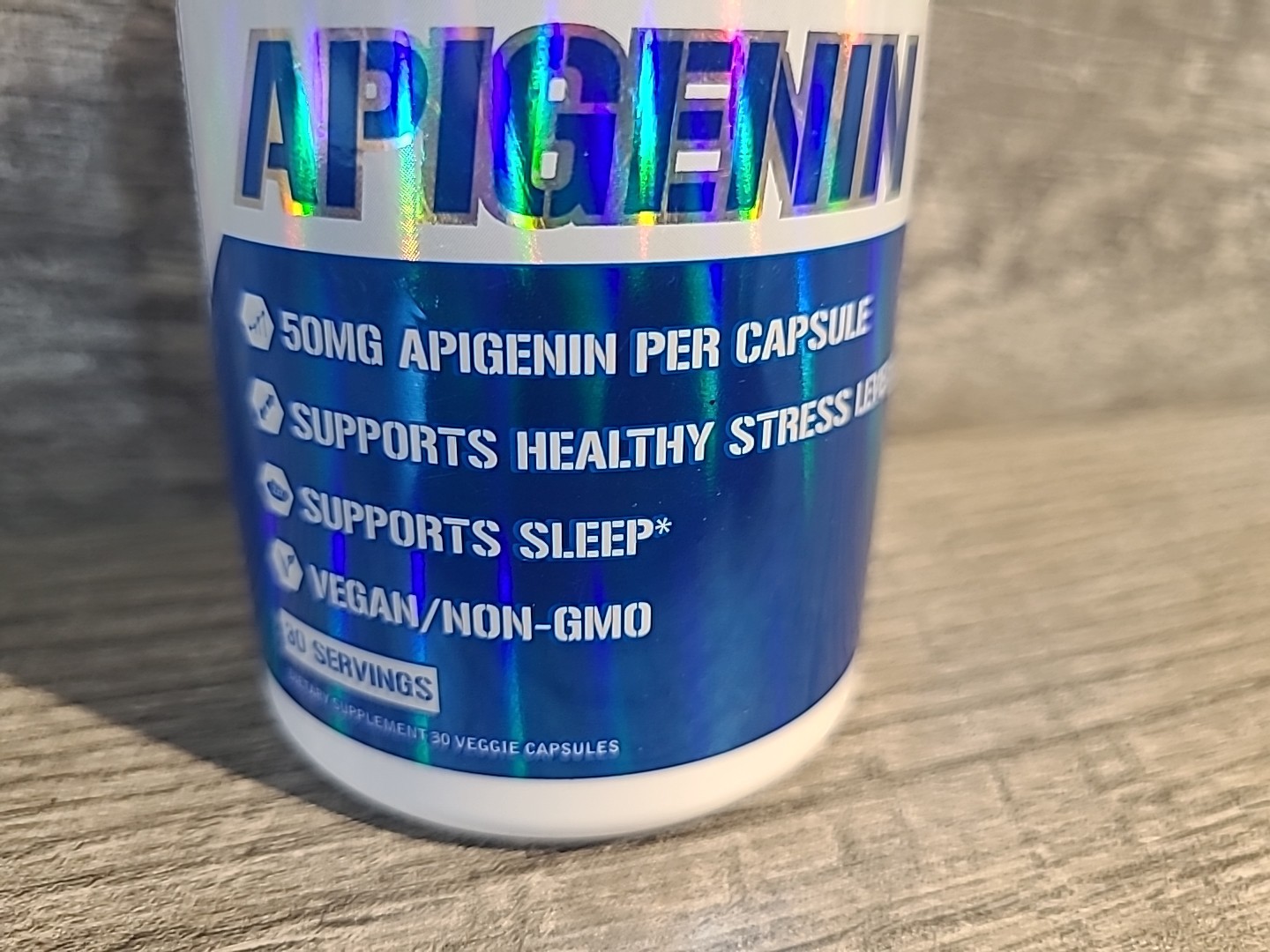 EVLution Nutrition, Apigenin, 30 Veggie Capsules Expires 10/2025