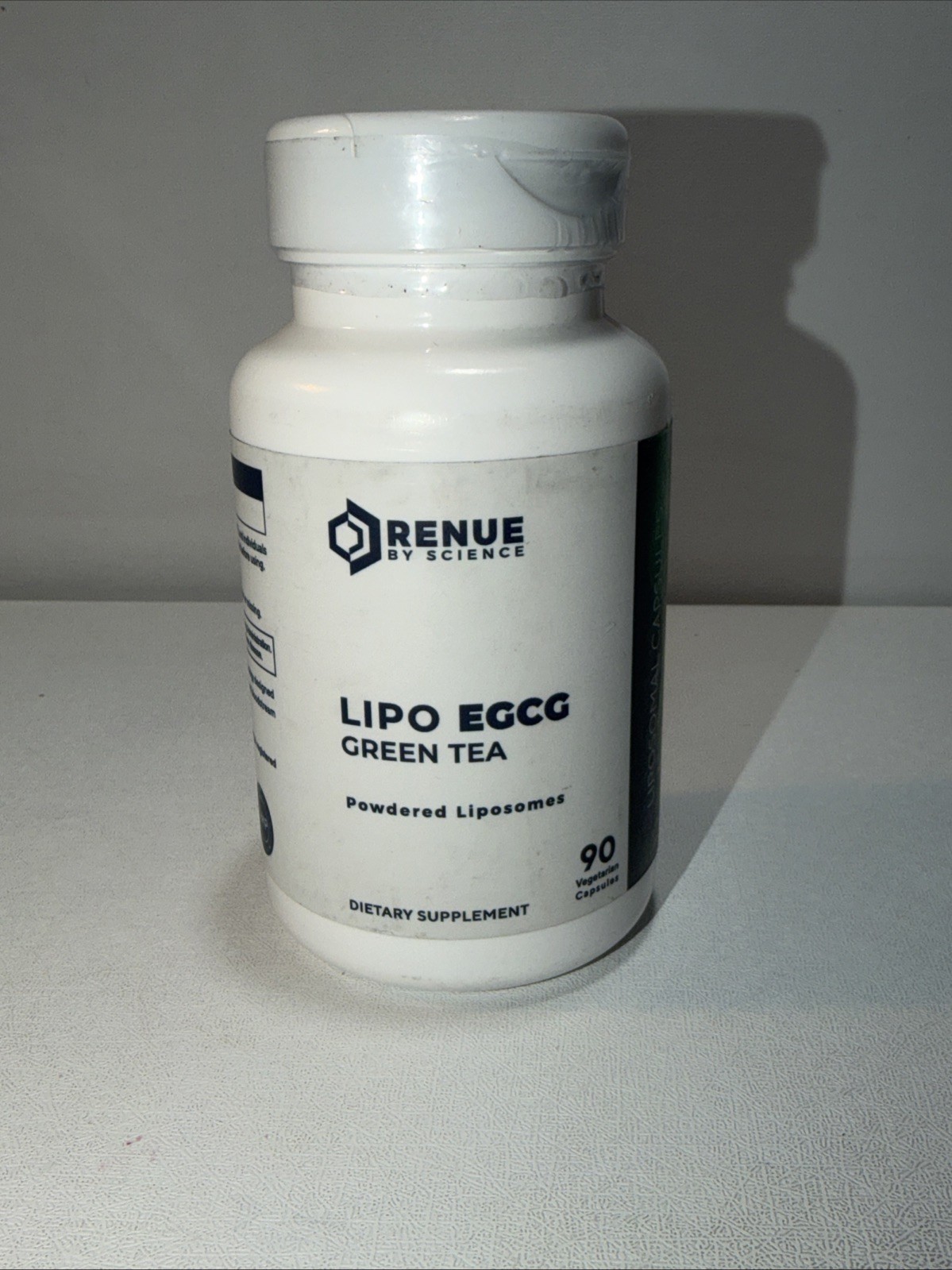 Renue By Science LIPO EGCG Green Tea 75mg Liposomal Antioxidant 90 Capsules