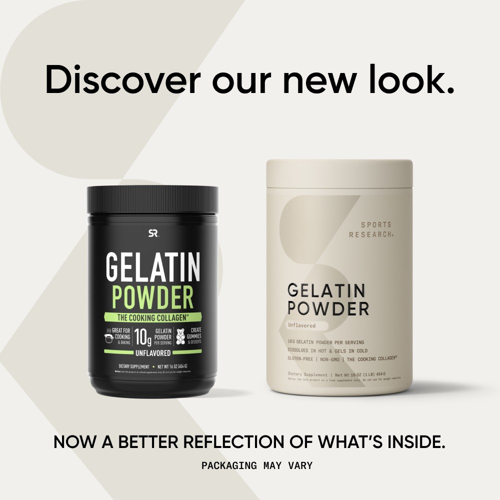 Keto Friendly Gelatin Collagen Cooking Powder – Sourced from Pasture Raised Cows