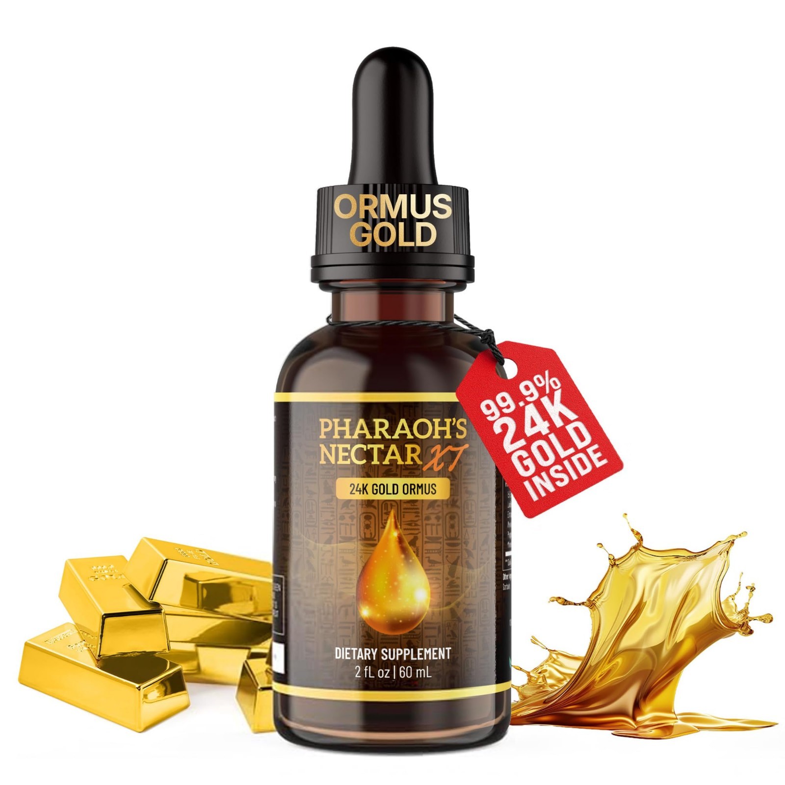 99.9% Pure Liquid Gold – 24K Monoatomic Ormus for Third Eye Awakening & DNA Acti