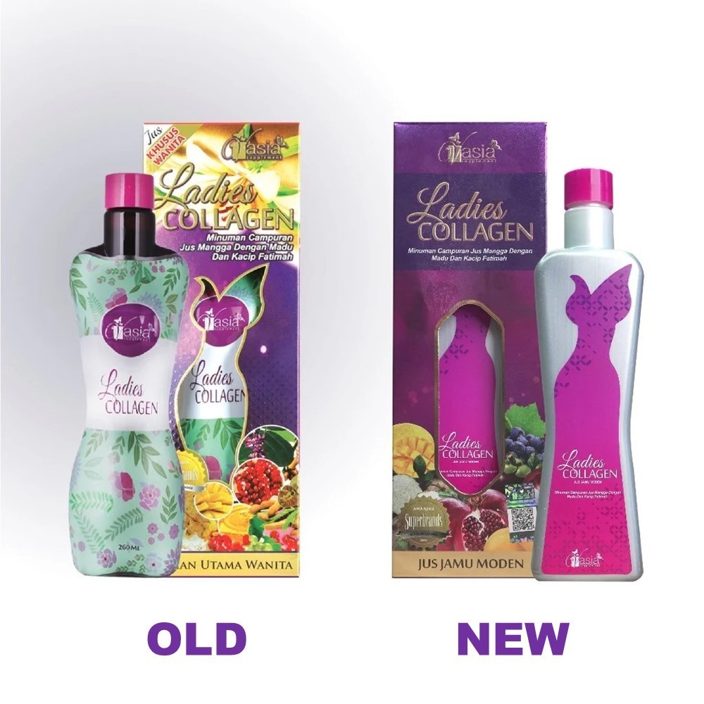 1-6x Ladies Collagen Drink for Women Jamu VAsia Replenish Collagen Anti Aging