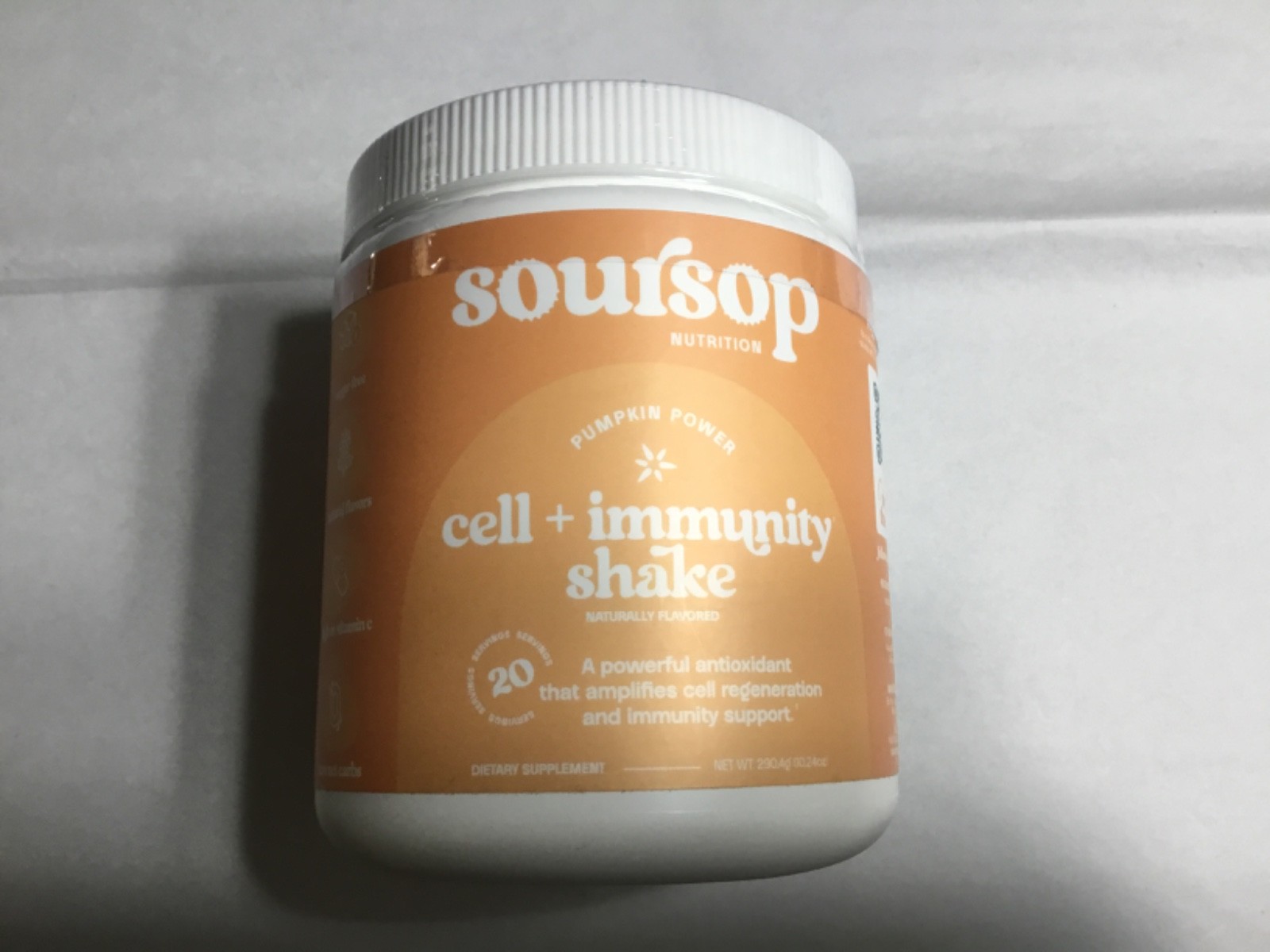NEW Sealed Soursop Nutrition Pumpkin Power Shake Cell + Immunity Exp. 12/2025