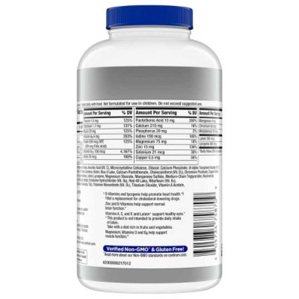 Centrum Silver Men 50+ Multivitamin Dietary Supplement Tablets