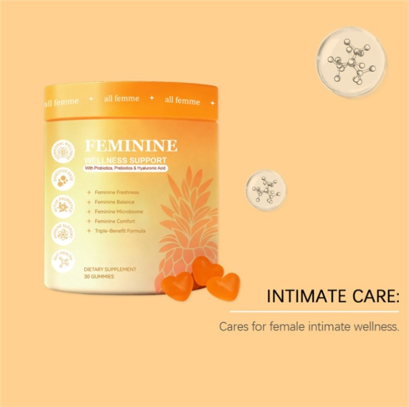 Flora Plus Gummies, Advanced Vaginal Support, Vaginal Health Gummies, Ph Balance