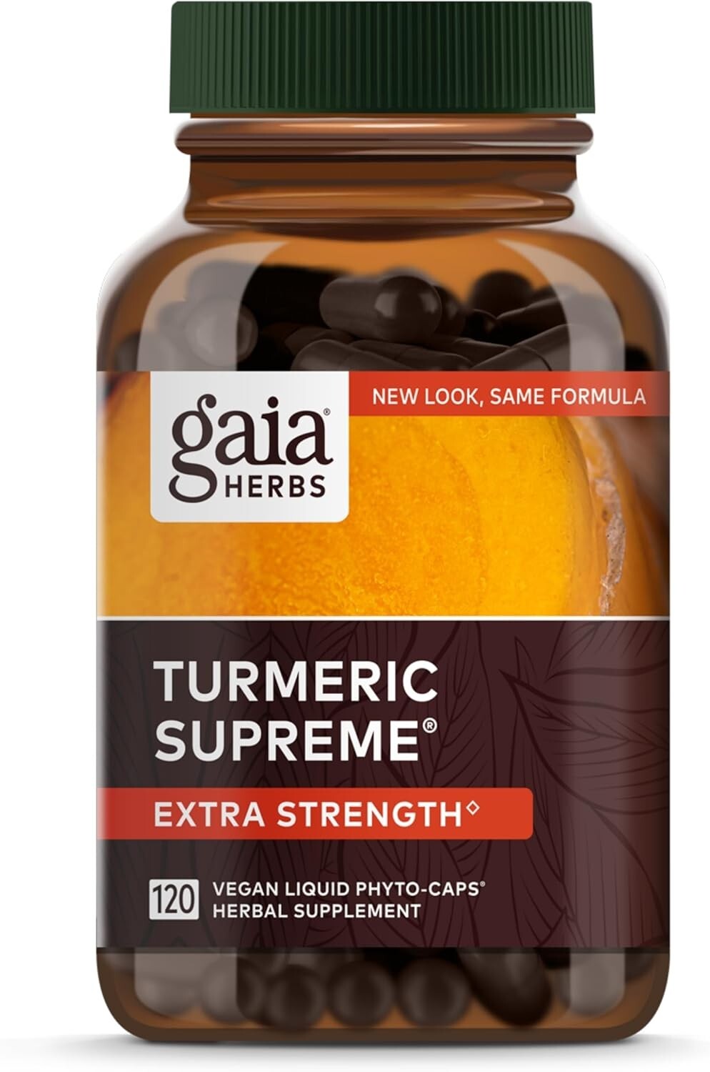 Gaia Herbs Turmeric Supreme Extra Strength 120 Vegan 06/2025