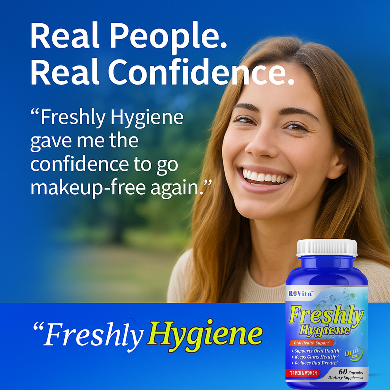 Oral Breath Freshener Dental Probiotics –Oral Health Supplement for Fresh Breath