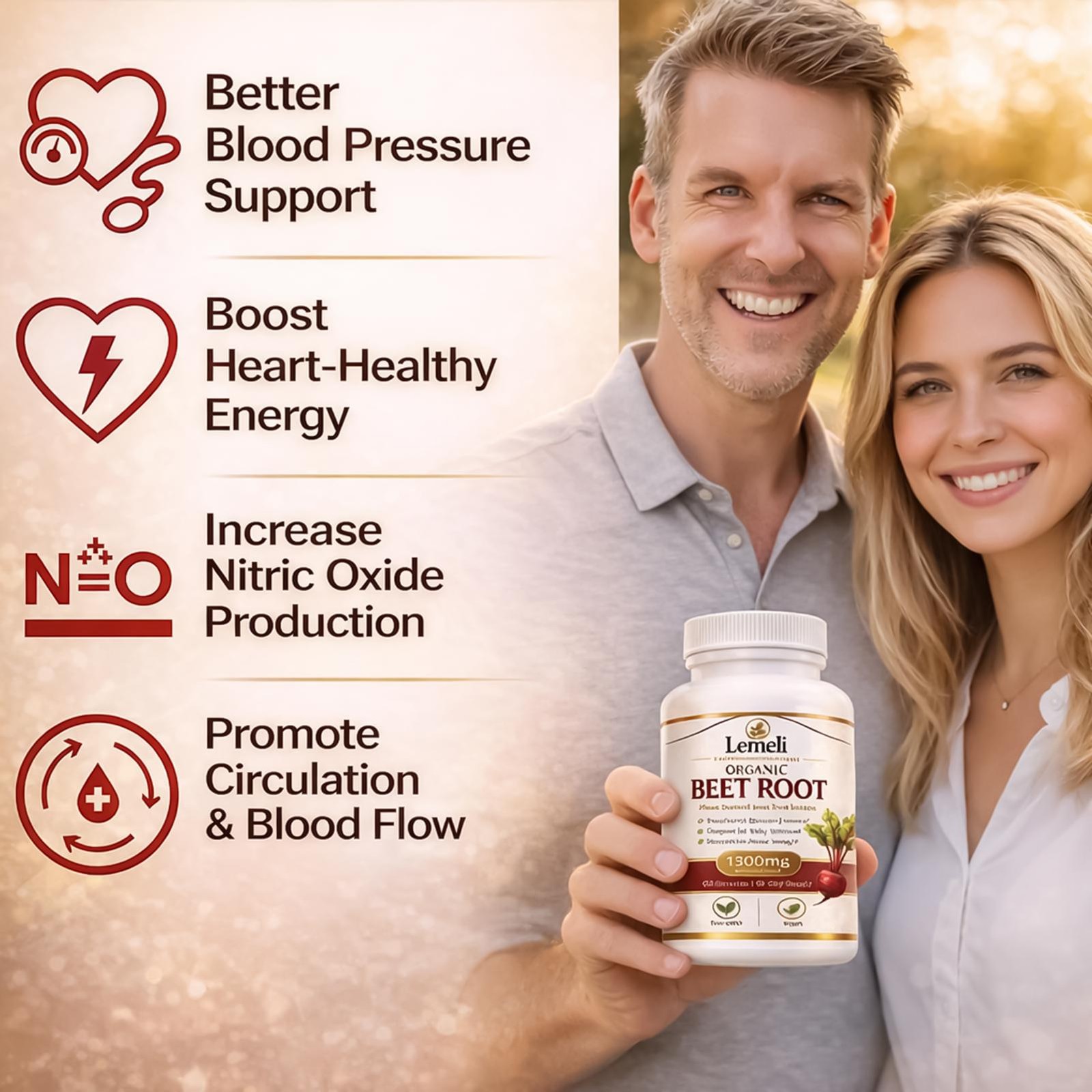 Plant Beetroot Lemeli – Based Daily Wellness Supplement – Antioxidant Blend