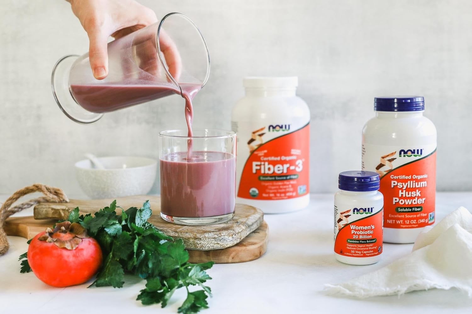 NOW Foods Supplements, Psyllium Husk Powder, Non-GMO Project Verified, Soluble