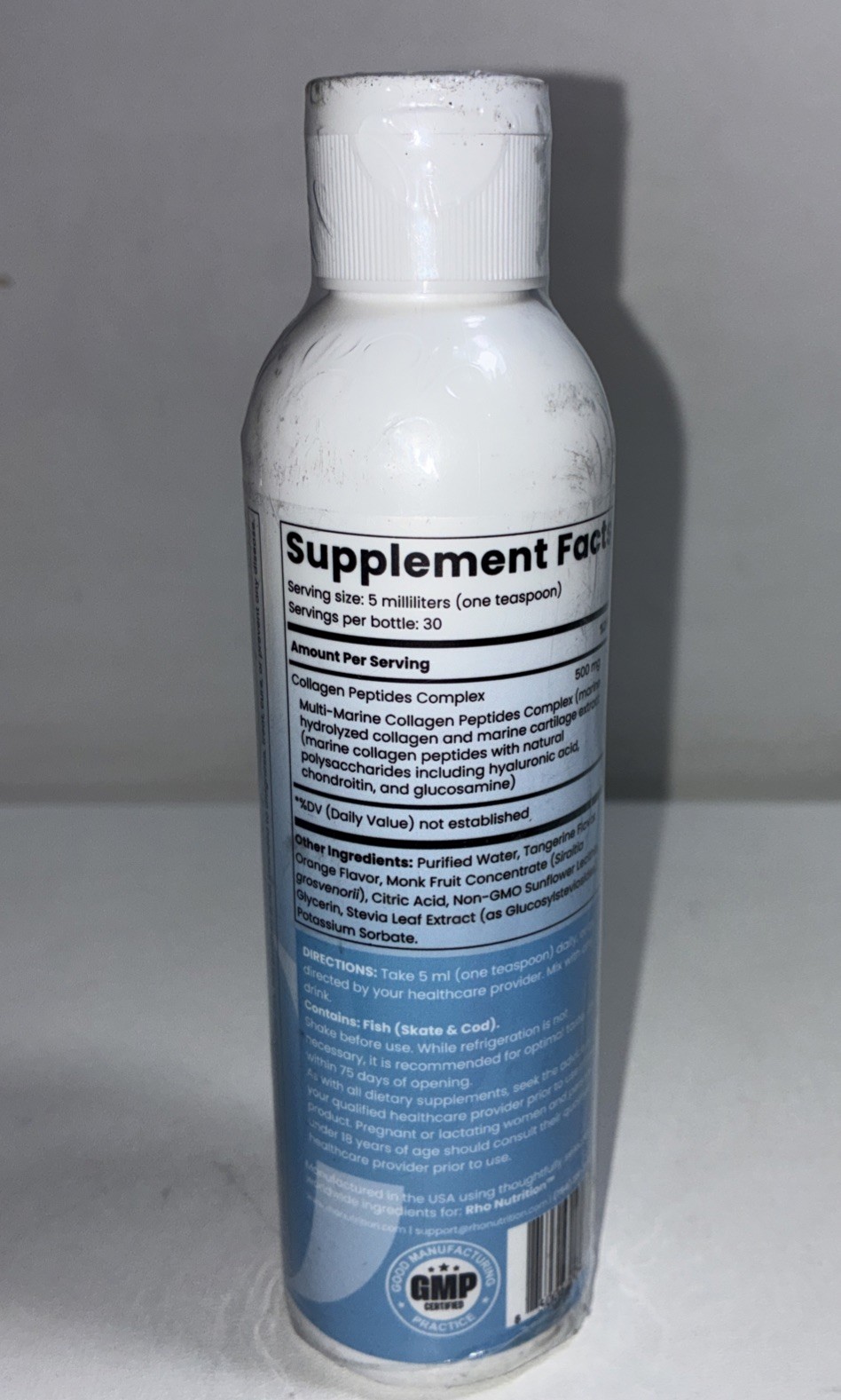 Rho Nutrition Liposomal Collagen Peptides – Liquid 5oz /Exp 01/2028