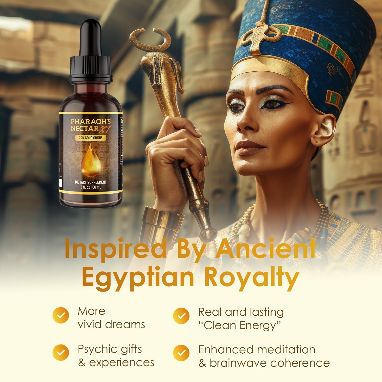 99.9% Pure Liquid Gold Ormus – 24K Monoatomic Gold for Third Eye Awakening & DNA