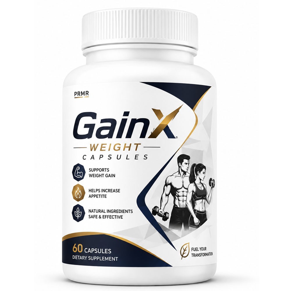 PRMR GainX Dietary Supplement Capsules for Weight Support – (60 to 300 Count)