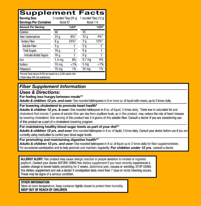 Equate Daily Fiber Orange Smooth Fiber Powder, 48.2 oz. ( Fast Free Shipping )