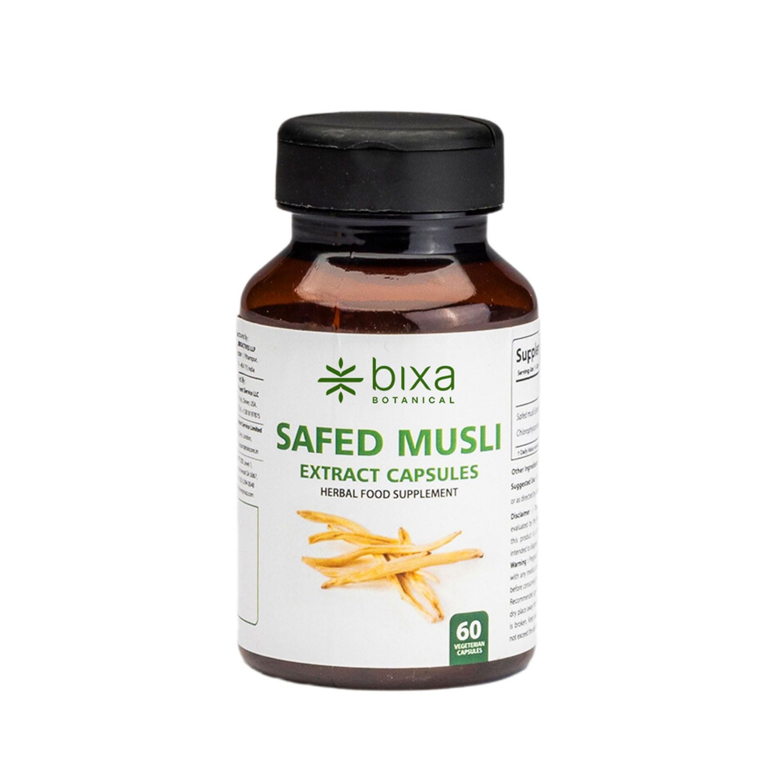 bixa BOTANICAL Safed Musli Capsules for Men | Safed Musli Extract | Ayurvedic…