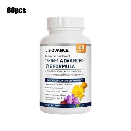 VisioVance 15 In 1 Advanced Eye Formula – Neurobella Eye Formula With All 3