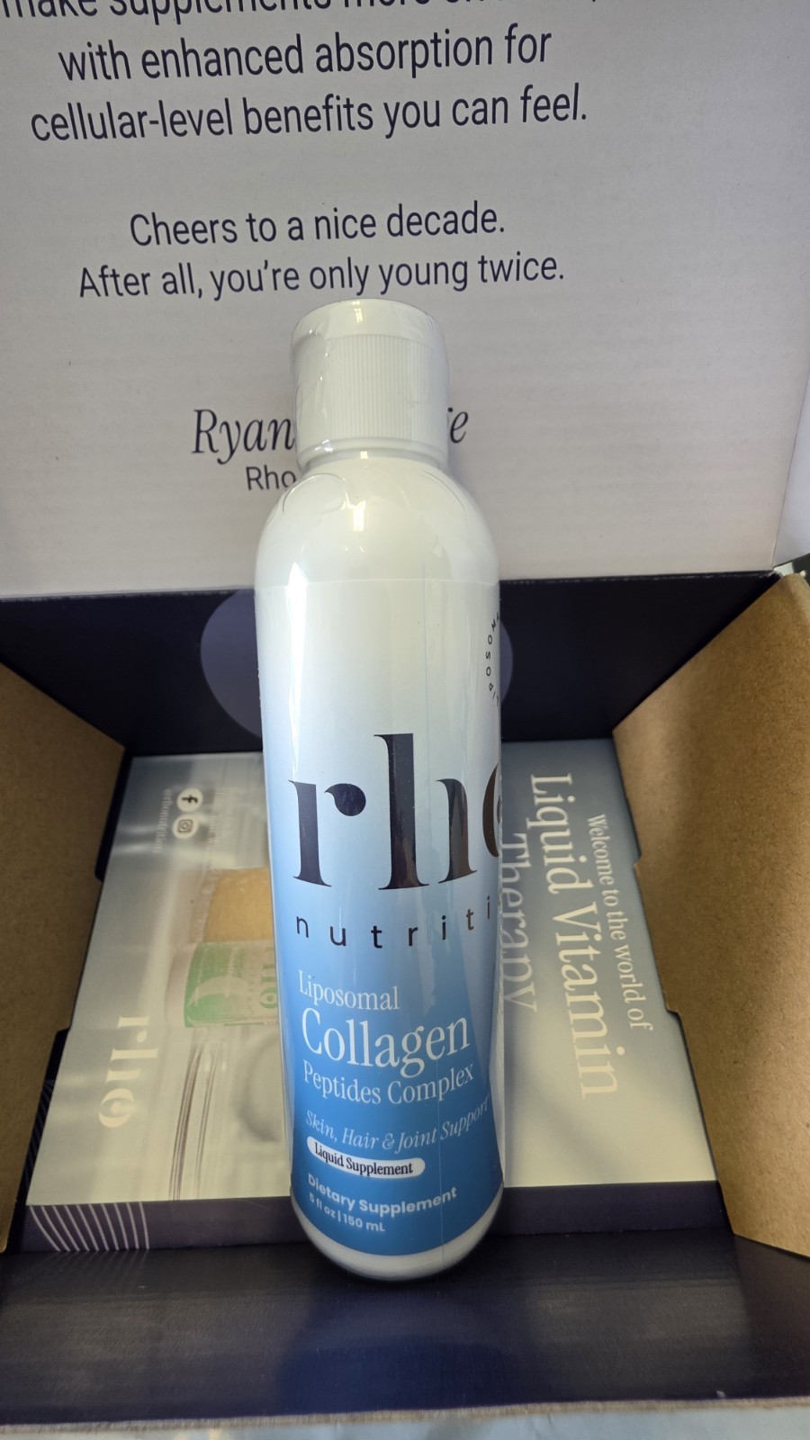 Rho Nutrition Liposomal Collagen Peptides – 5 fl oz
