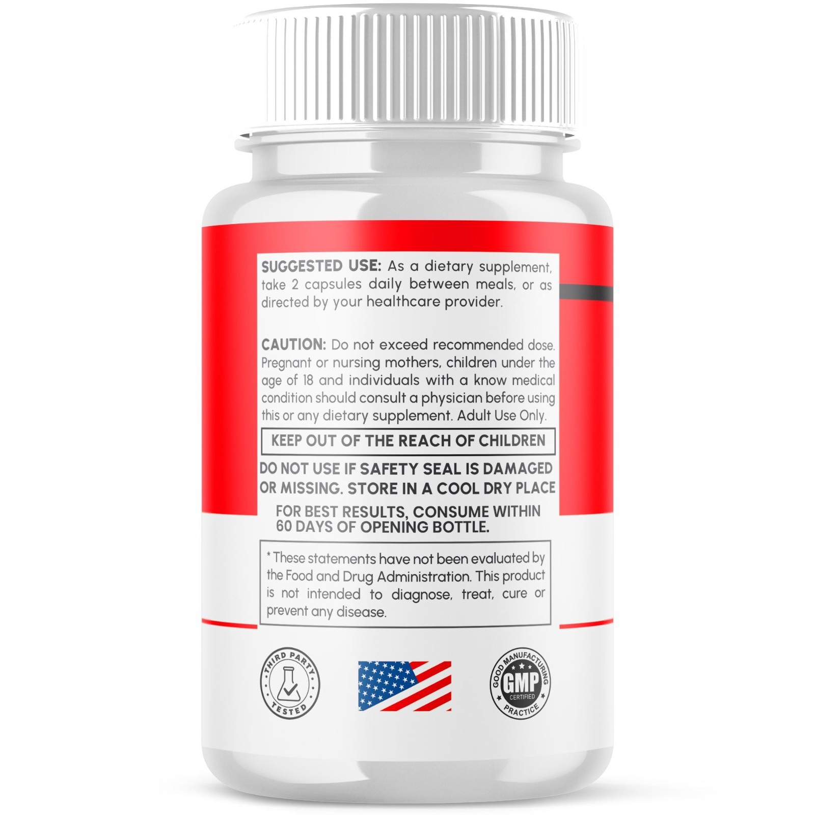 (1 Pack) Max Vitalize Advanced Male Support Supplement MaxVitalize 60 Capsules